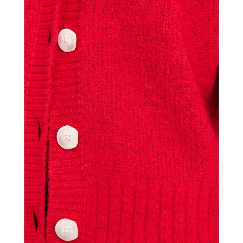 JAG Lily Fluffy Knit Ls Cardi image number 2